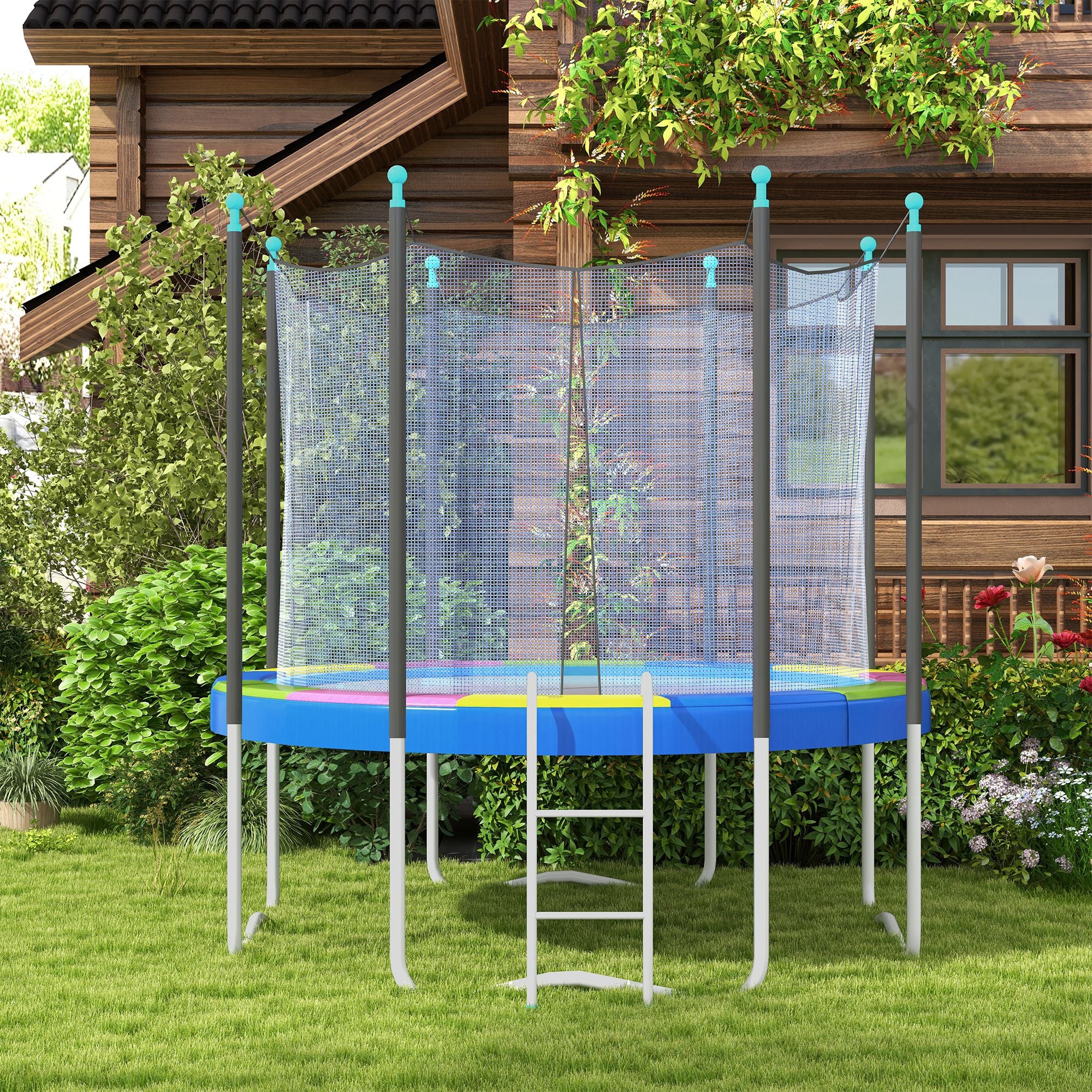 Heavy Duty Trampoline Spring Cover Pad Waterproof & Durable