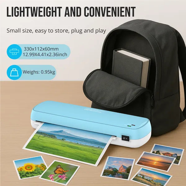 Laminator Machine with Sheets Fast Warm-Up A4 A5 A6 for Home Office