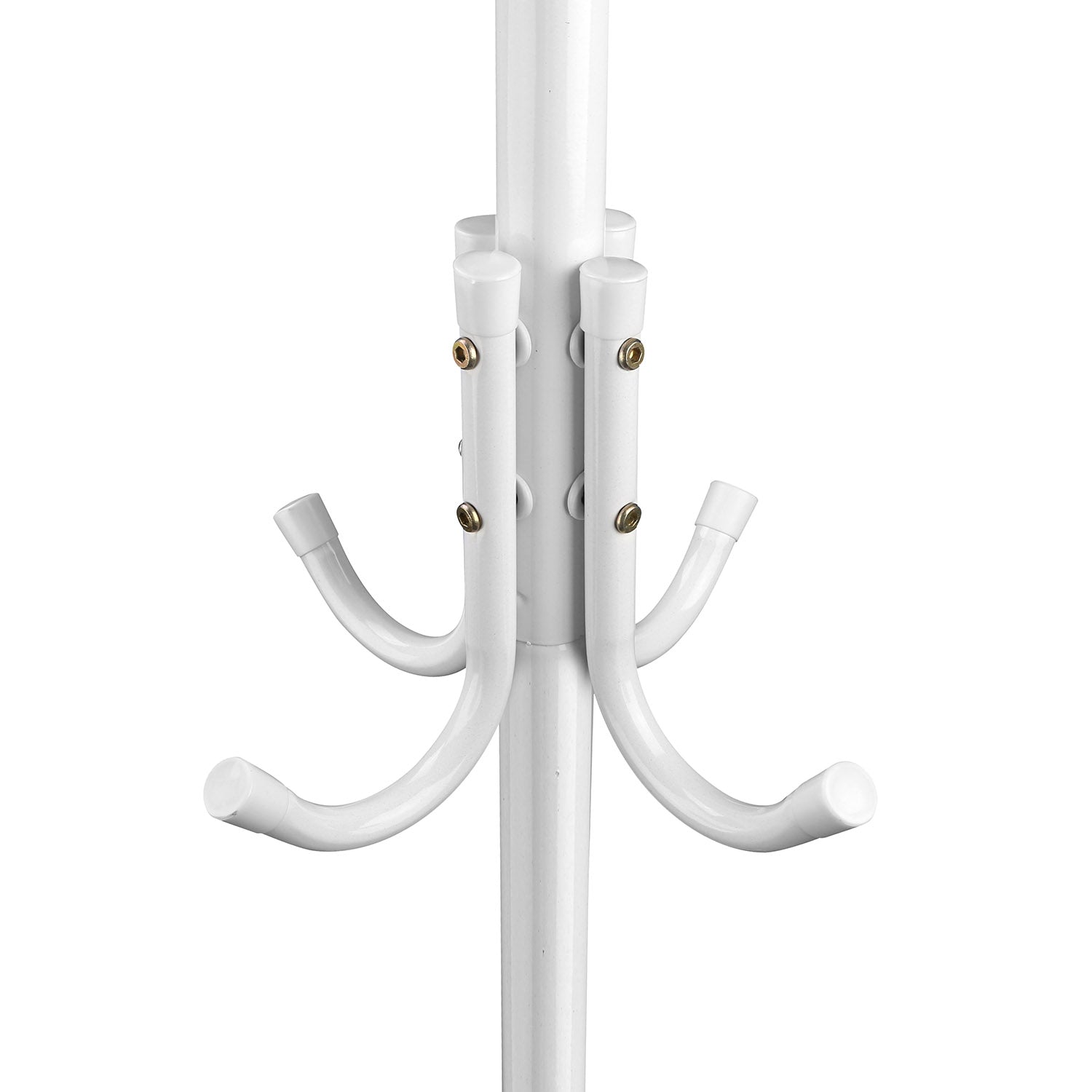 Modern Standing Coat & Hat Rack Organizer with Multi Hooks