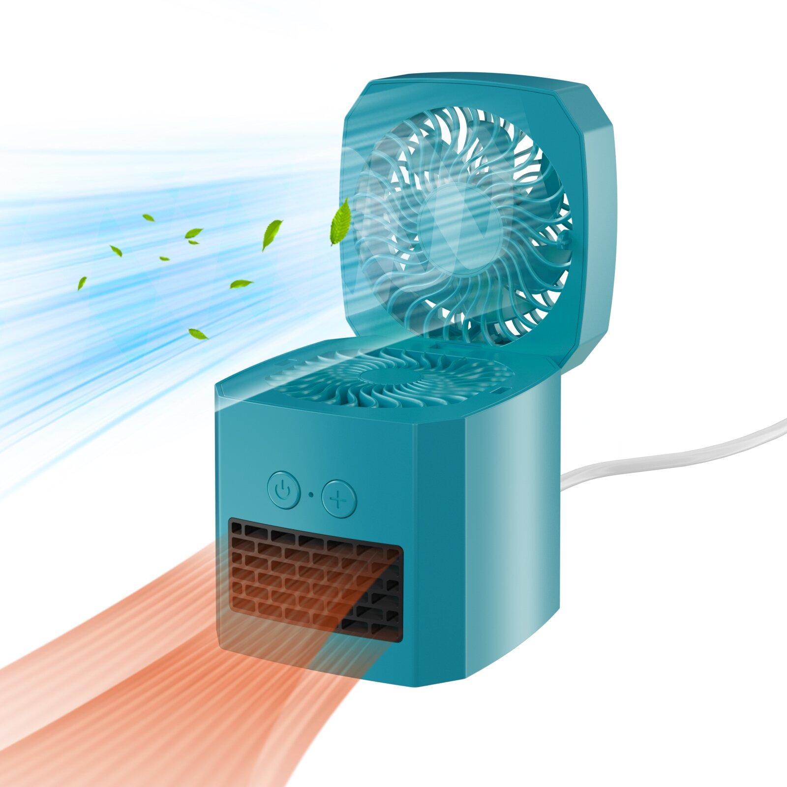 Dual Function Cooling Heating Fan Portable 3 Speed Heater