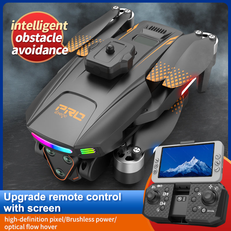 X01 Foldable Drone Dual Camera with Display Remote Control