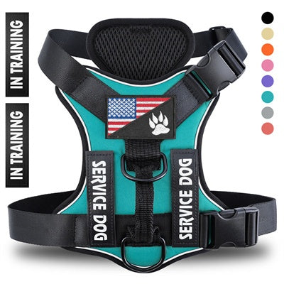 Premium Reflective Dog Harness Breathable Polyester Strap