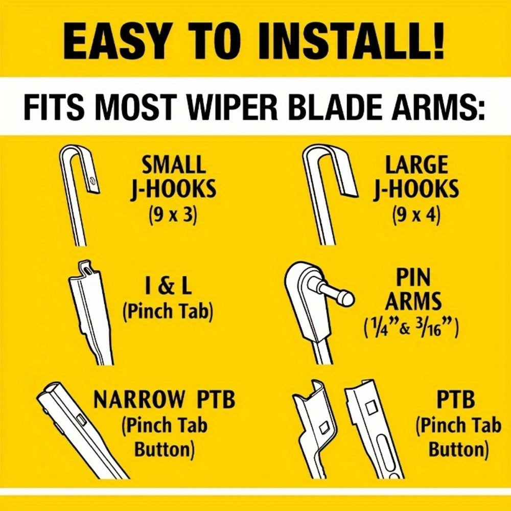 26-Inch Rain Repellent Windshield Wiper Blade Replacement