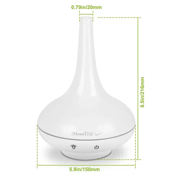 Ultrasonic Aroma Diffuser 200ml Humidifier LED Night Light Quiet
