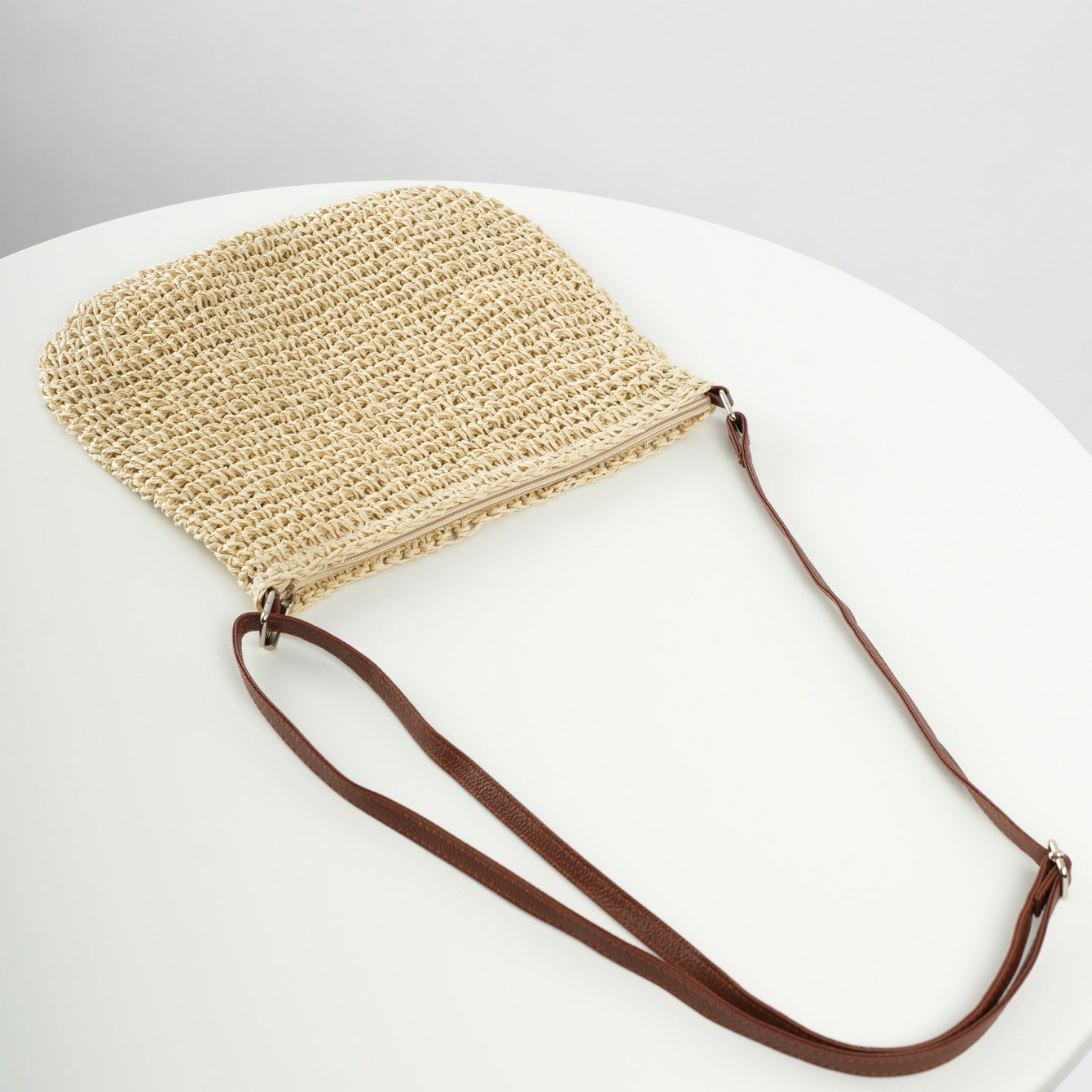 Niche Design Vacation Straw Tote Bag Stylish Summer Beach Shoulder Bag
