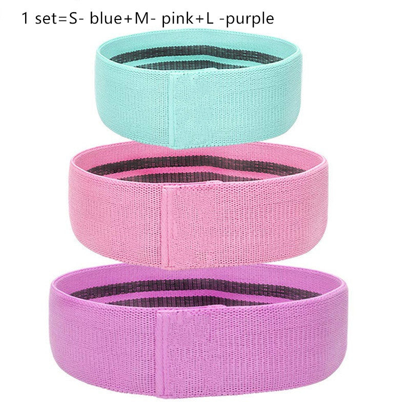 Resistance Hip Circle Elastic Fitness Squat Band for Glutes, Legs & Yoga Training