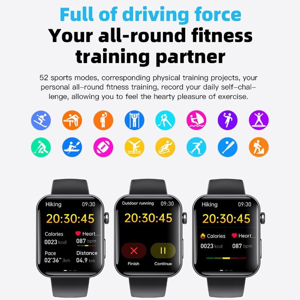 Smart Watch with Bluetooth Call Fitness Tracker Heart Rate SpO2
