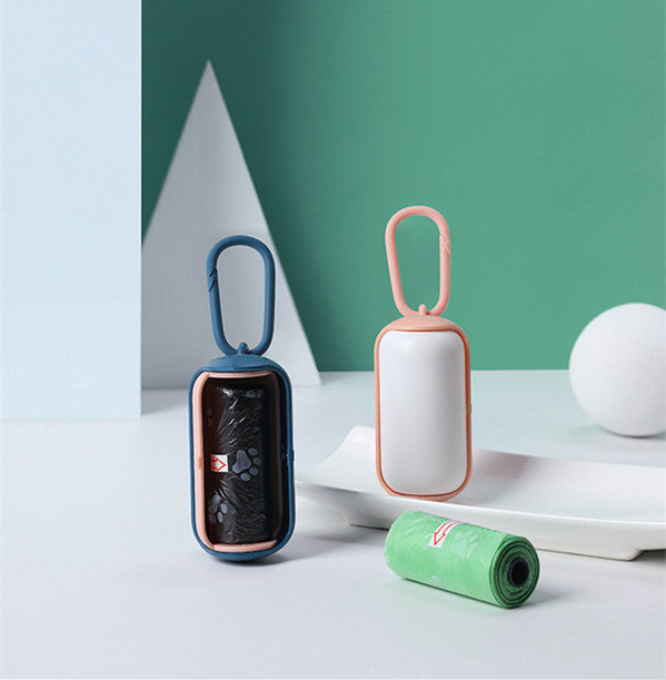 Portable Pet Poop Bag Holder Dispenser for Cats and Dogs
