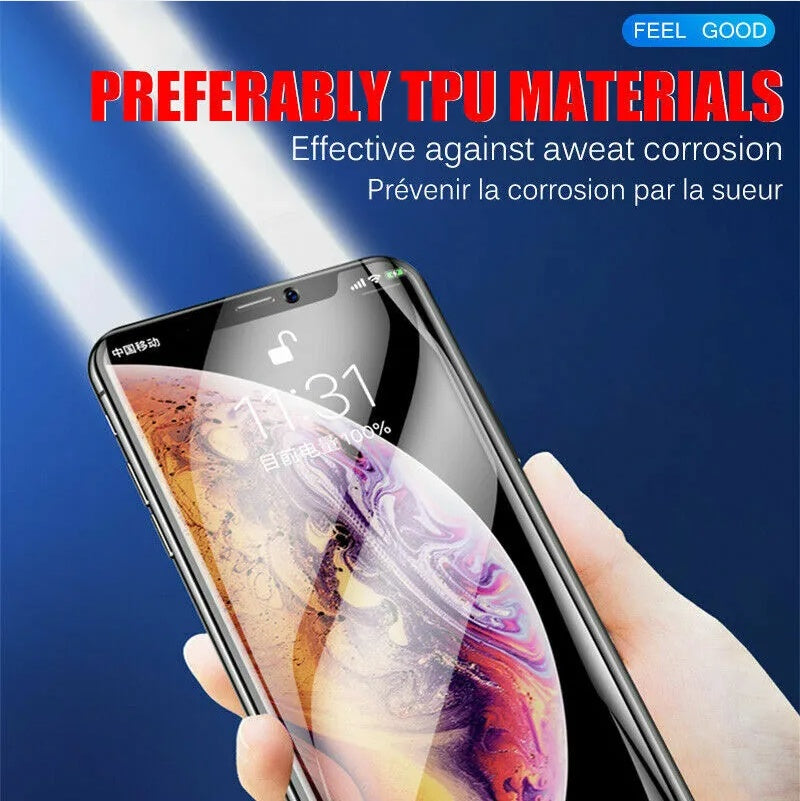 Hydrogel Screen Protector Full Coverage Flexible Protection