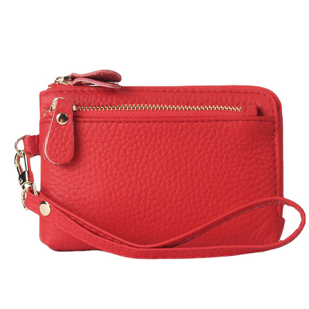 Leather Ladies Wallet Fashion Zipper Coin Purse Stylish Women Wallet