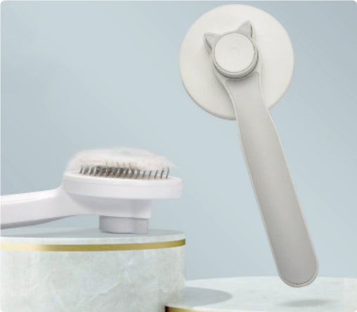 Premium Pet Cat Comb Grooming Brush Deshedding Hair Tool