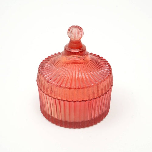 Posh Radiance Scented Candle Orange Luxury Fragrance Jar