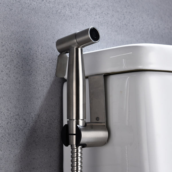 Premium Stainless Steel Toilet Spray Gun Handheld Bidet Sprayer