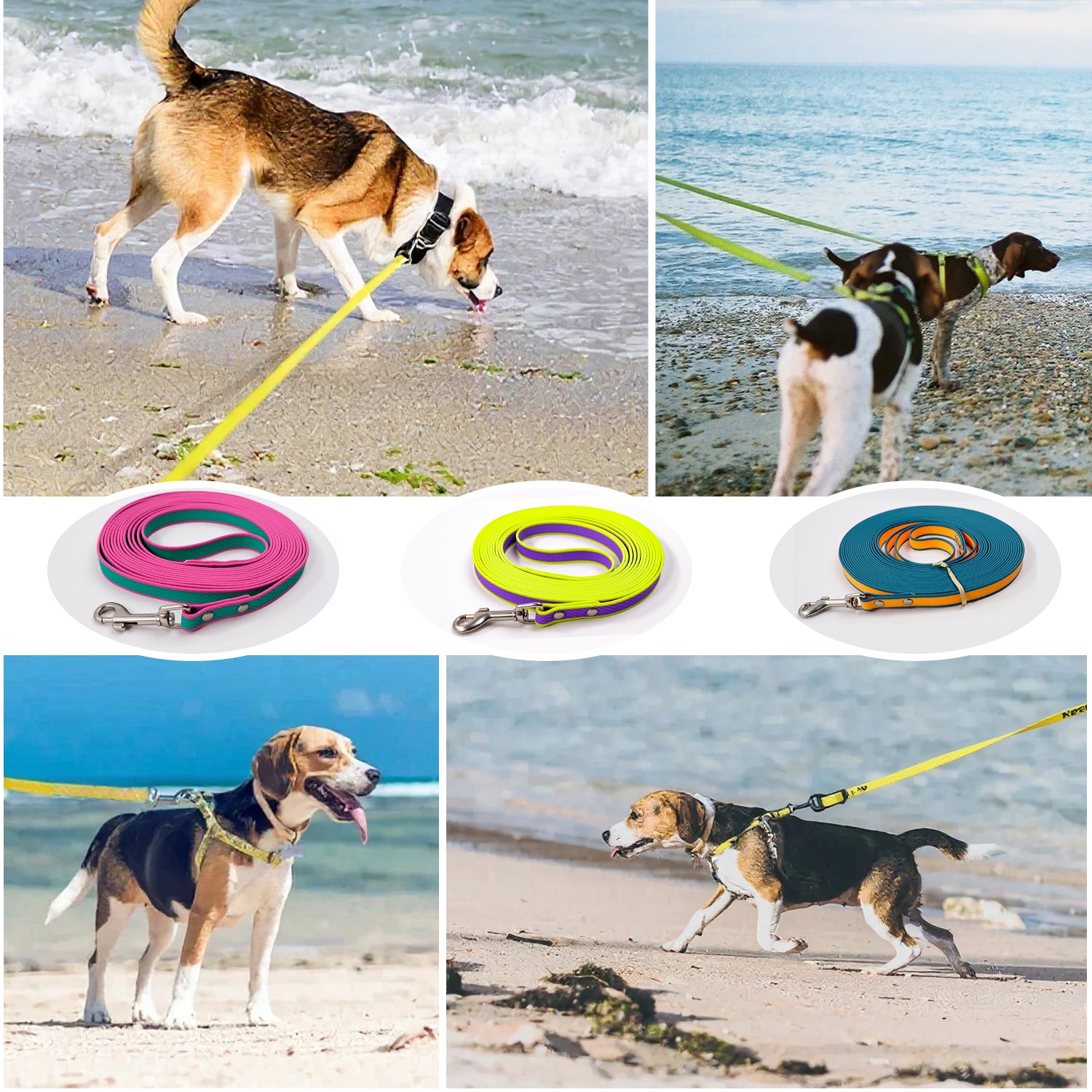 PVC Coated Two-Color Waterproof Training Rope for Strong Grip