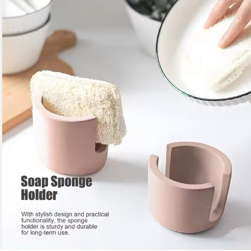 Ultra Absorbent Diatom Mud Sponge Rack Sink Caddy Organizer