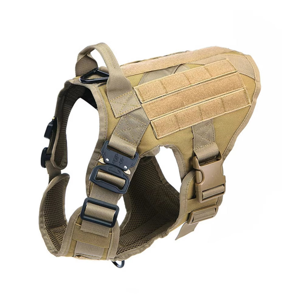 Premium Camouflage Dog Harness Leash Set Luxury Chest Control