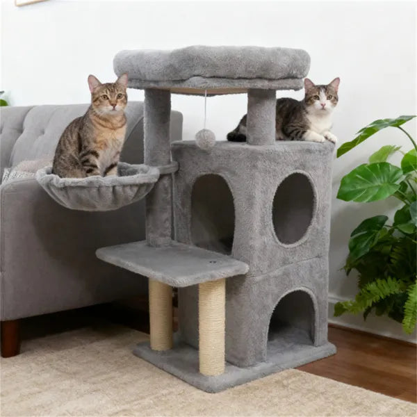 Premium Multi Level Cat Tree with Condo and Scratching Posts
