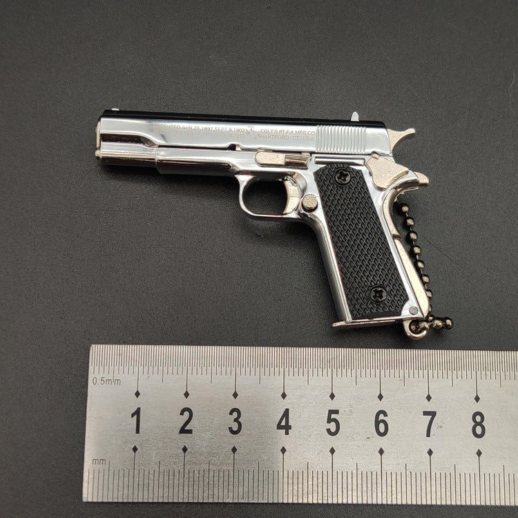 Mini Colt M1911 Pistol Keychain Replica