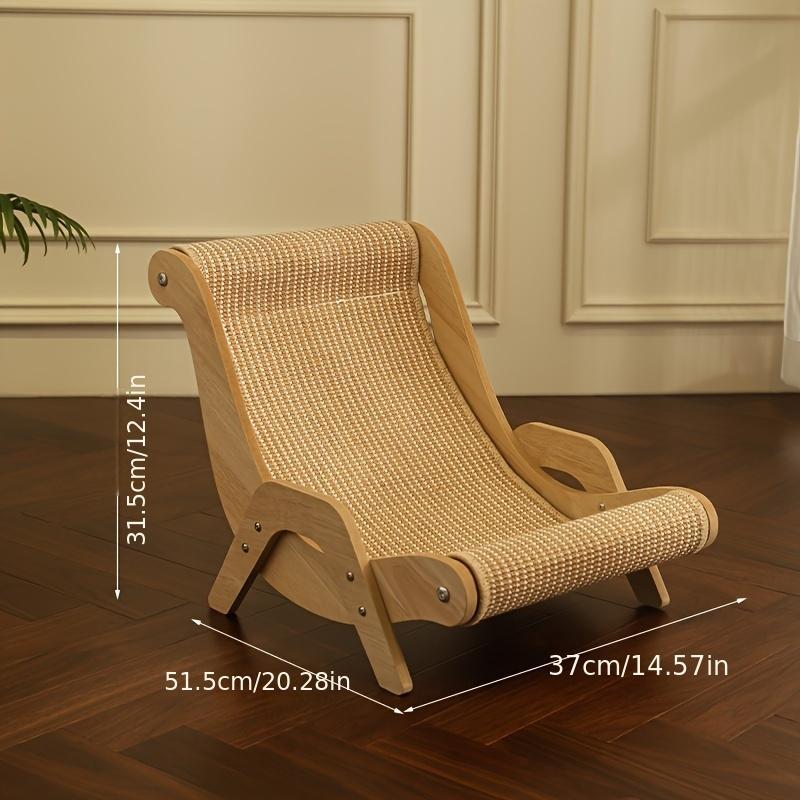 Premium 2 in 1 Cat Hammock and Scratching Post Rest Chair