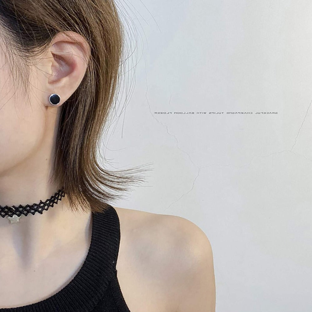 Stylish Punk Stainless Steel Earrings Unisex Party Fashion Pair