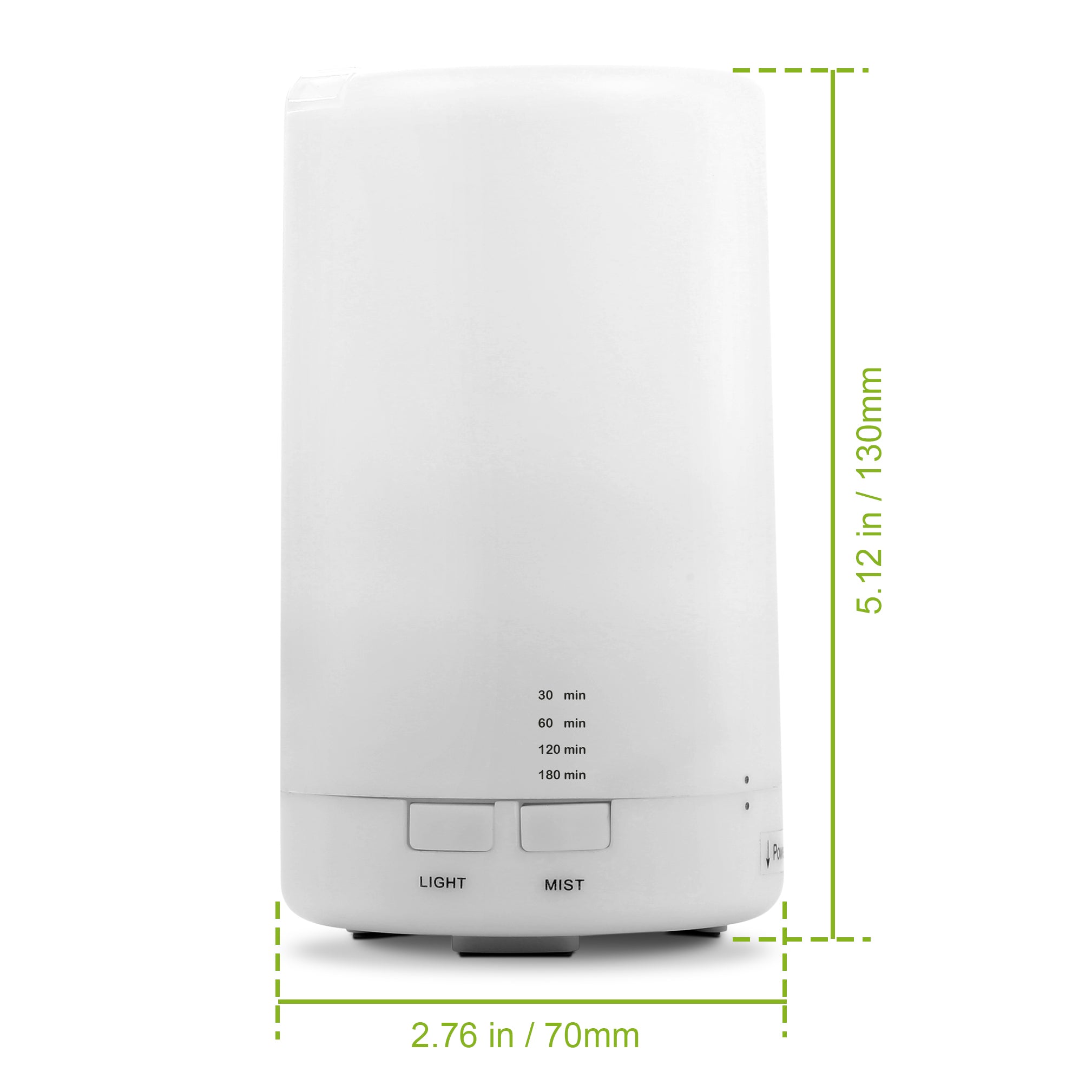 Mini Cool Mist Humidifier Aroma Diffuser LED Timer Portable