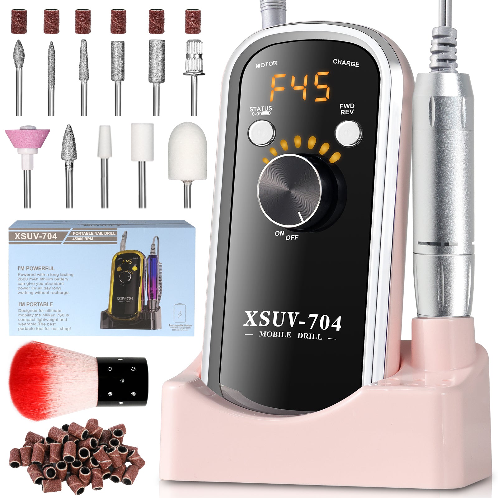 40000 RPM Rechargeable Electric Nail Drill