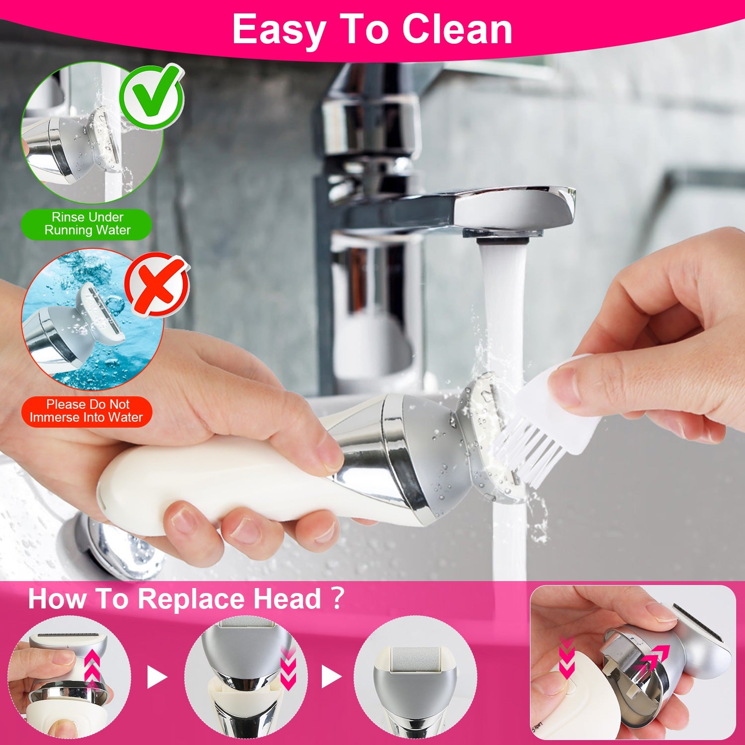 Ultimate 7-in-1 Women Electric Razor - Painless Full Body Groomer