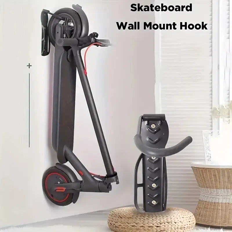 Heavy Duty Wall Bike Scooter Hook 50lbs Garage Storage Rack