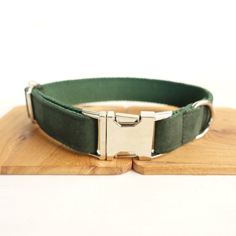 Luxury Pet Collar Bow and Leash Set Stylish Durable Control