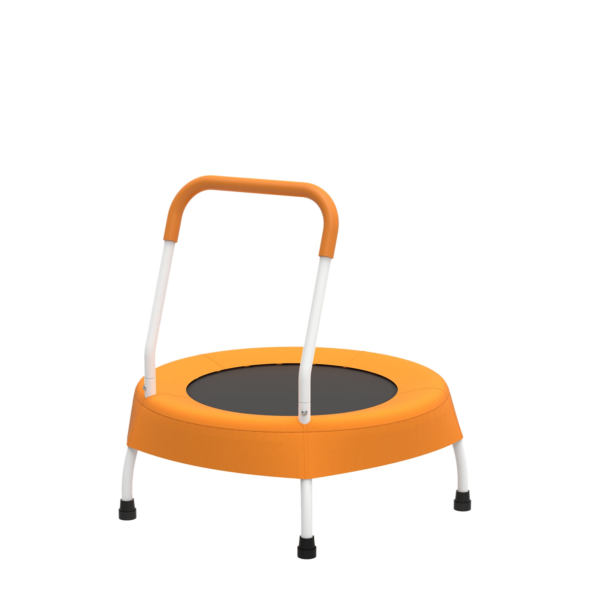 Toddler Mini Trampoline with Handle Safe Indoor Outdoor Play