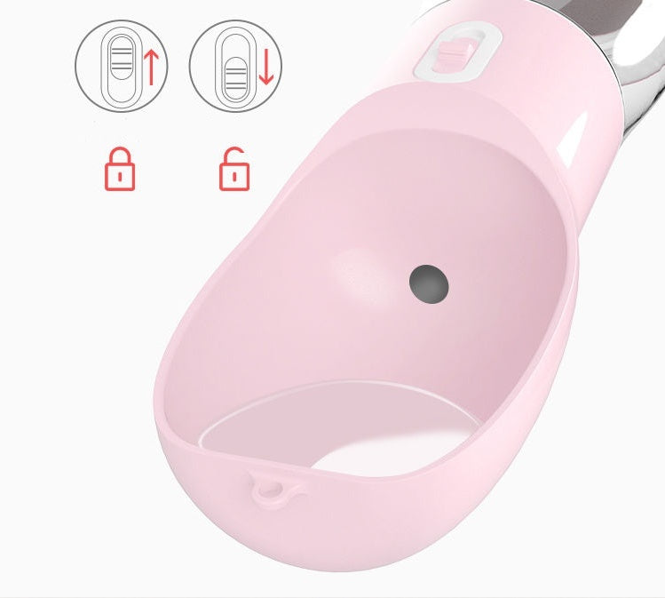Portable Dog Water Dispenser for Travel Outdoor Pet Hydration