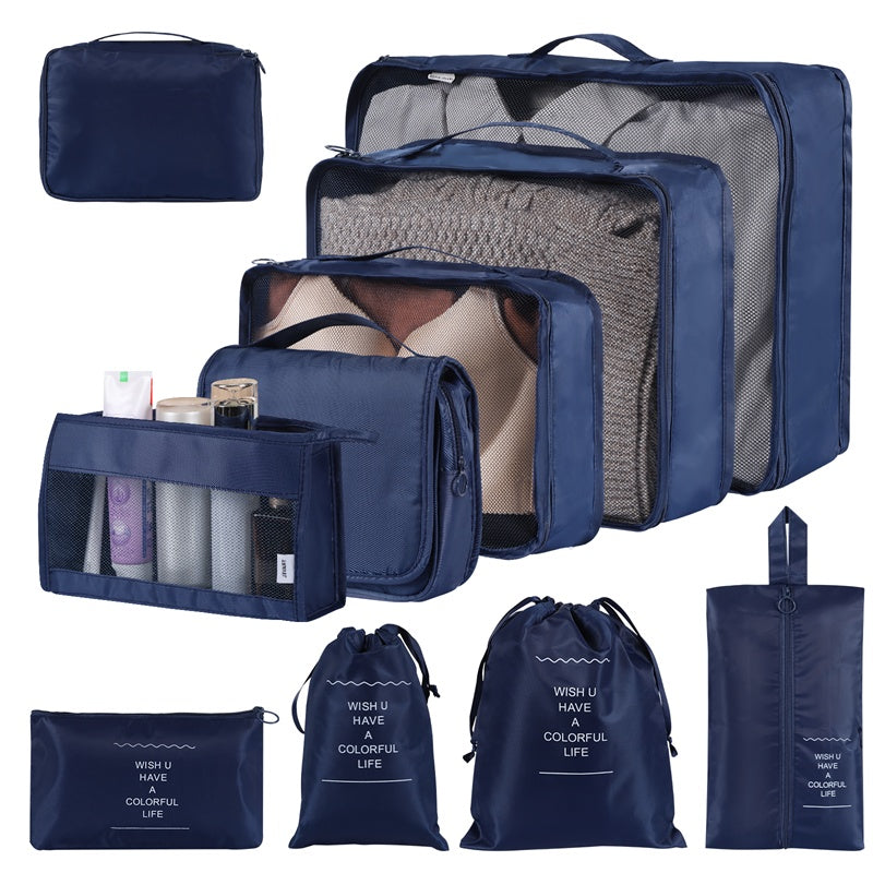 Minimalist Solid Color Storage Bag for Home Organization