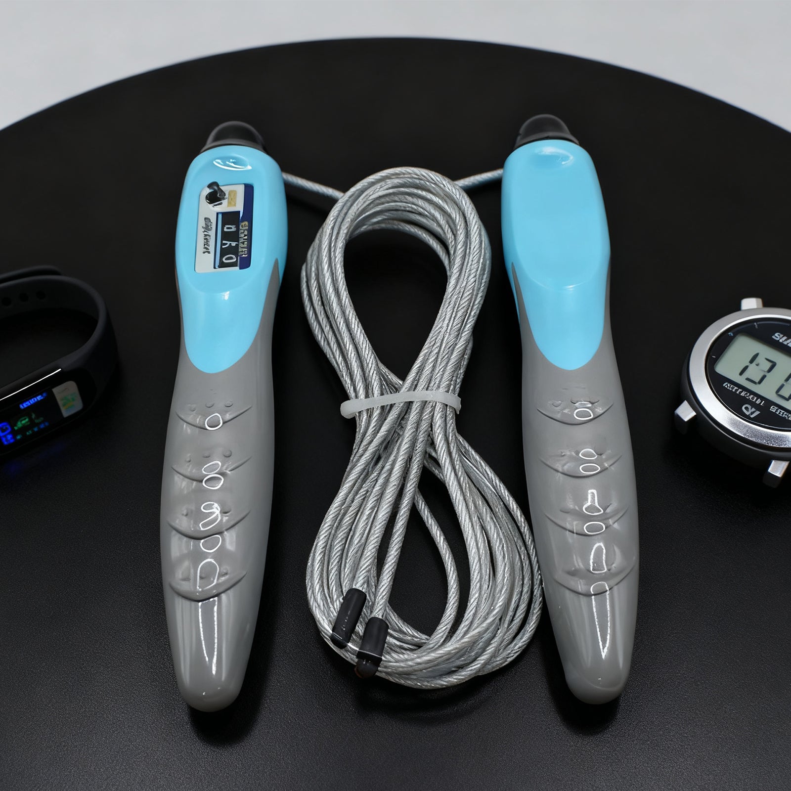 Jump Rope with Counter for Fitness Workout and Calorie Tracking