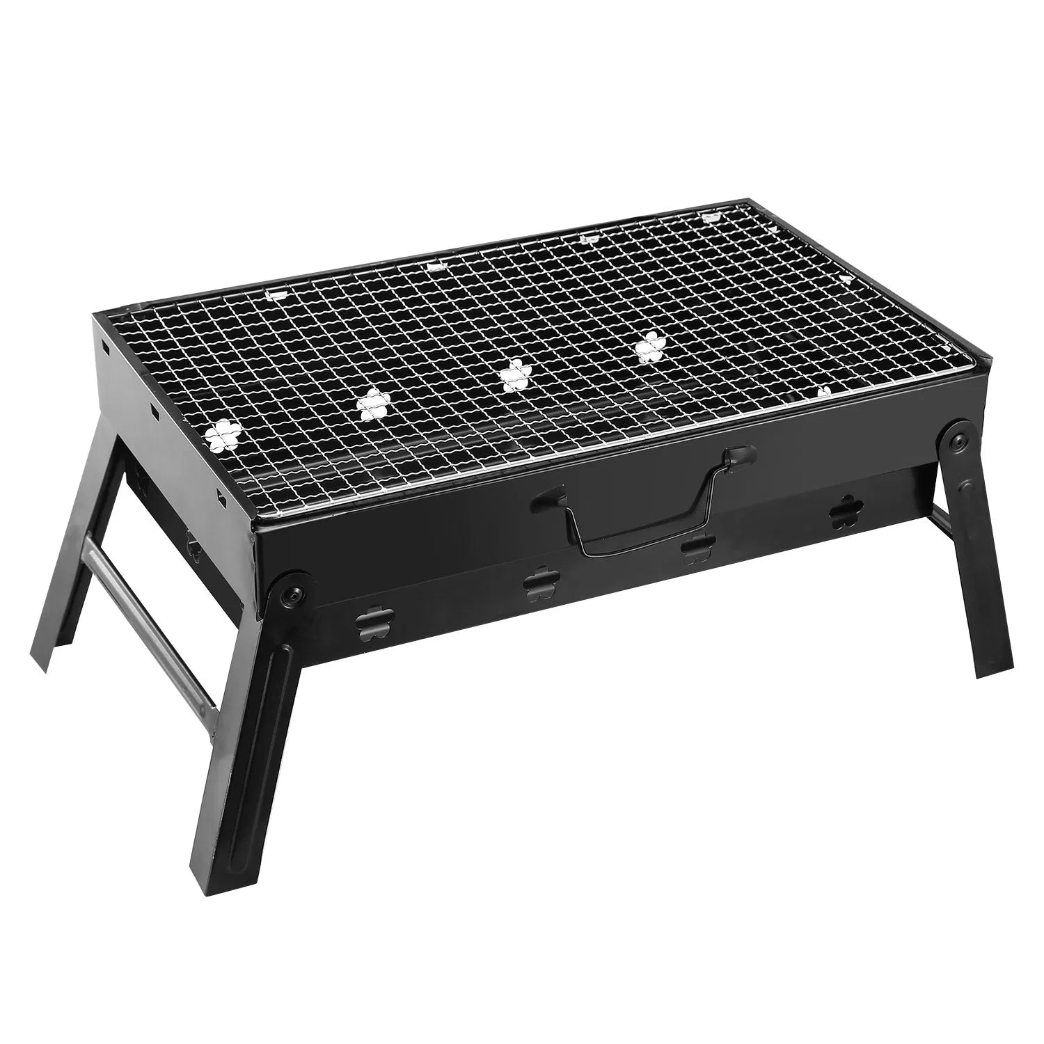 Portable Foldable Charcoal BBQ Grill for Camping
