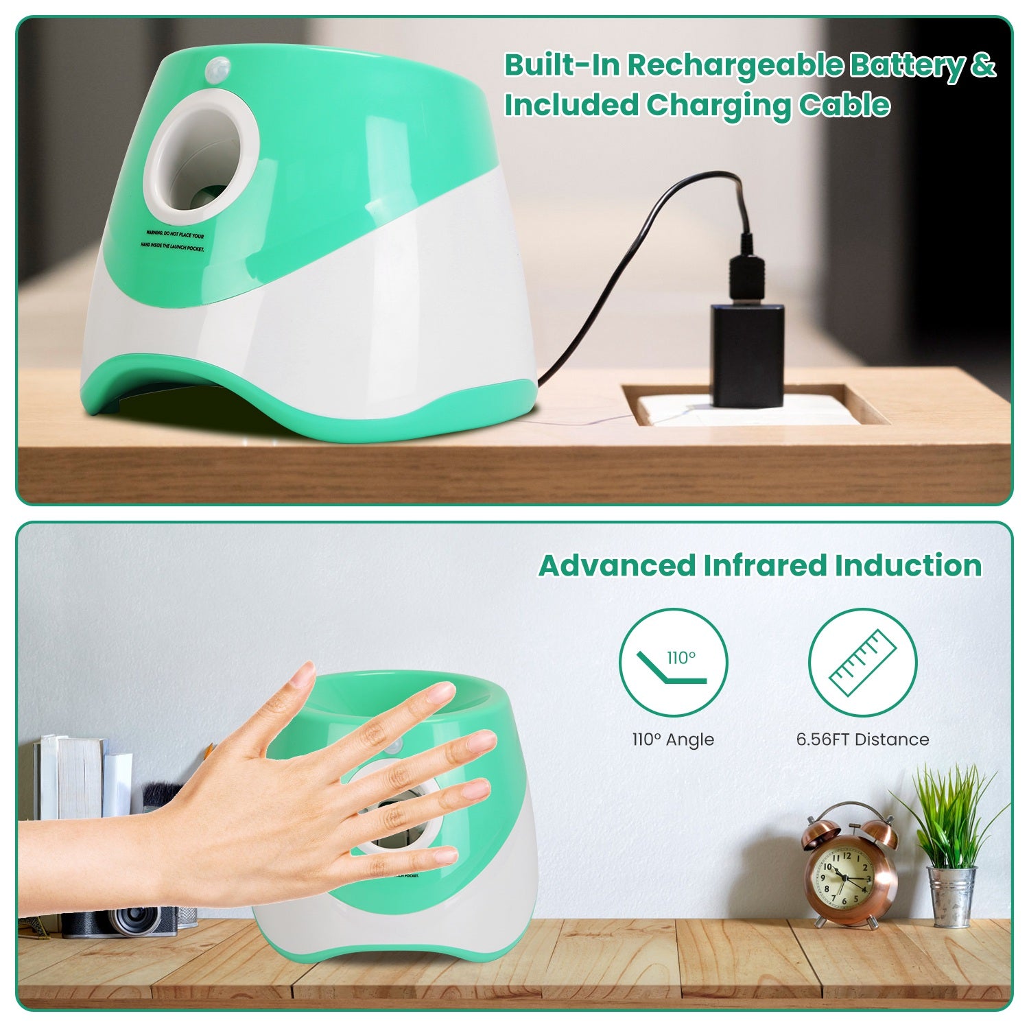 Premium Automatic Dog Ball Launcher with Adjustable Distance