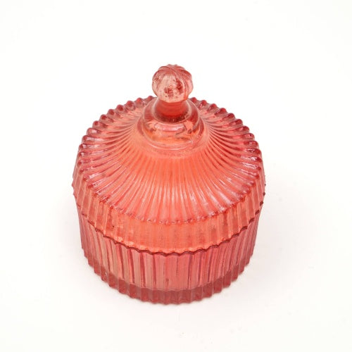 Posh Radiance Scented Candle Orange Luxury Fragrance Jar