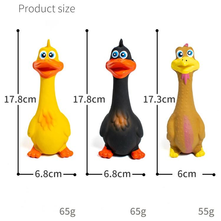 Premium Squeaky Chicken Dog Toys for Interactive Play