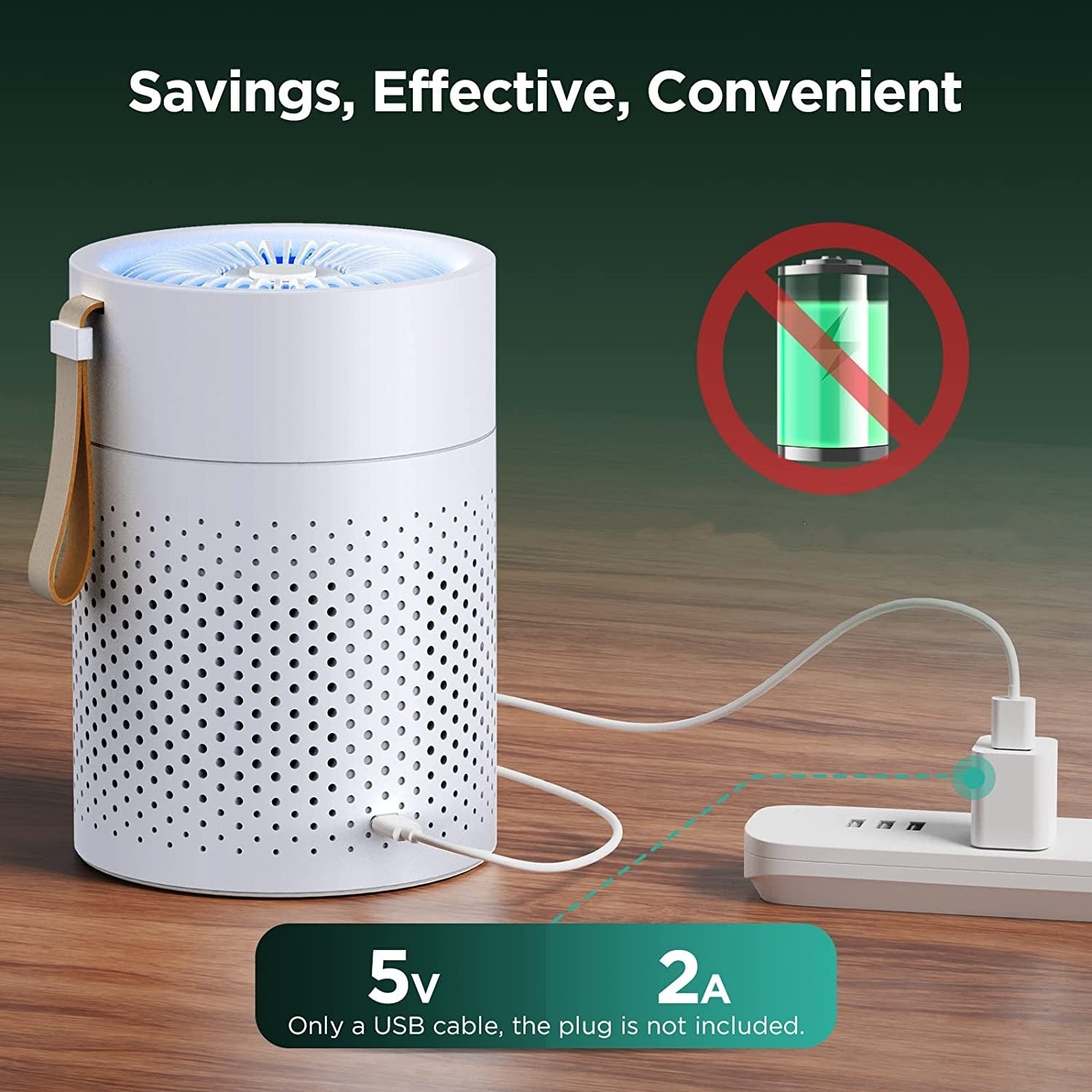 H13 True HEPA Air Purifier Quiet Portable Cleaner for Home Room