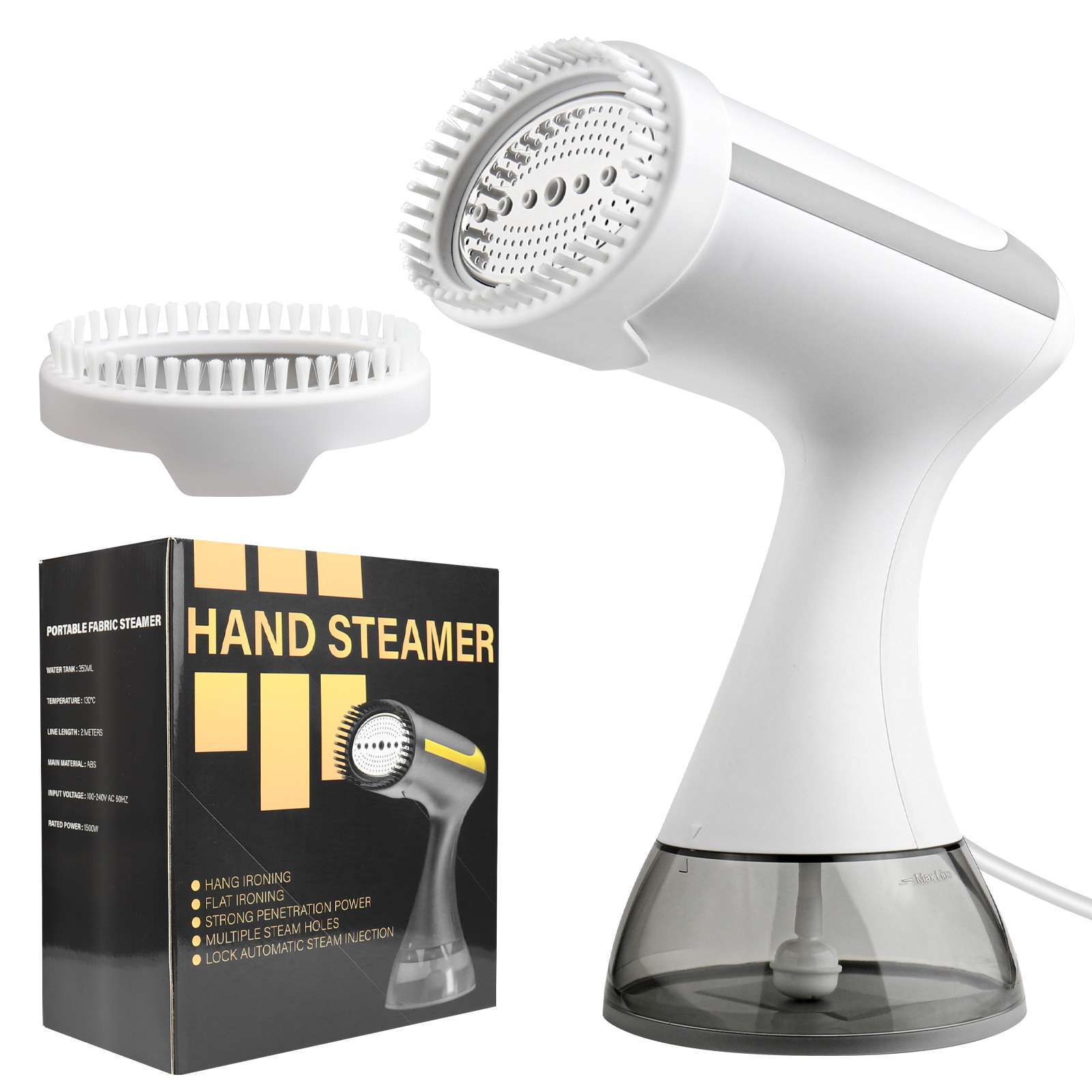 Compact Clothes Steamer for Travel and Home Wrinkle Removal