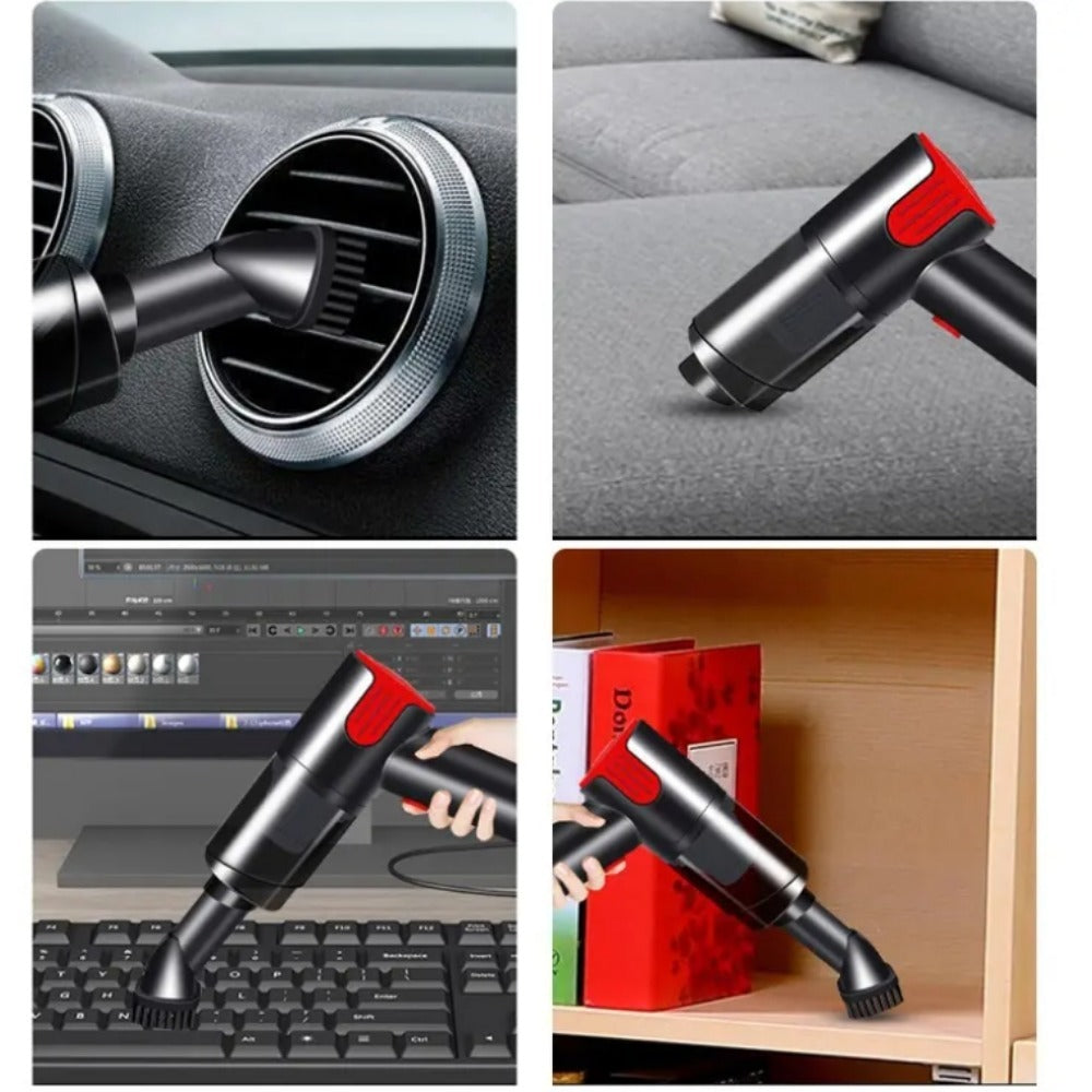 Wired Handheld Car Vacuum Cleaner Mini Portable Desktop