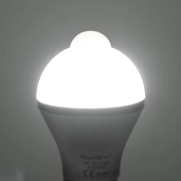 Smart Motion Sensor LED Bulb Dusk to Dawn Energy Saving Light