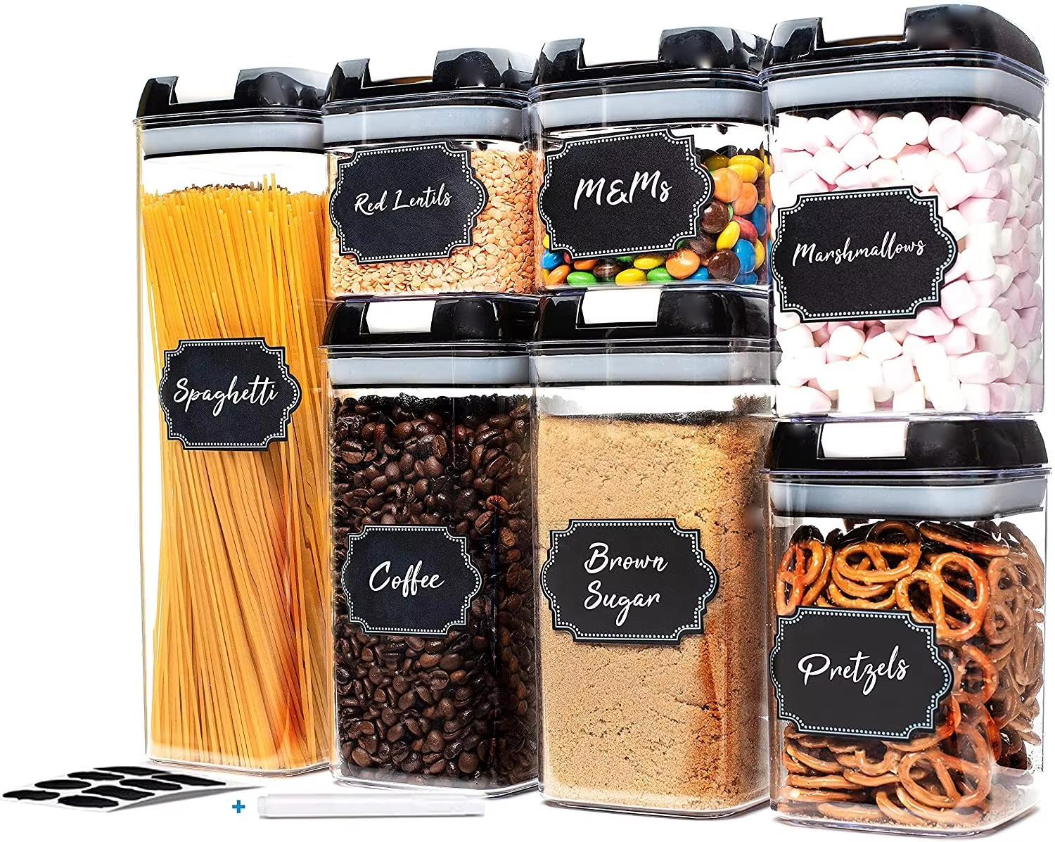 7-Piece Food Storage Container Set for Kitchen Use