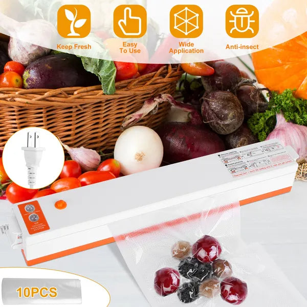 Compact Vacuum Food Sealer Machine for Fresh Storage