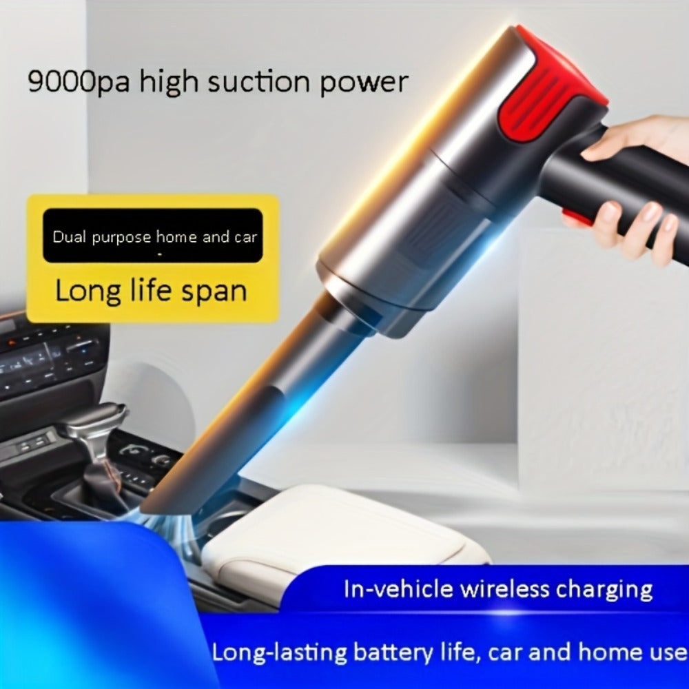 Wireless Car Vacuum Cleaner USB Rechargeable Mini Handheld
