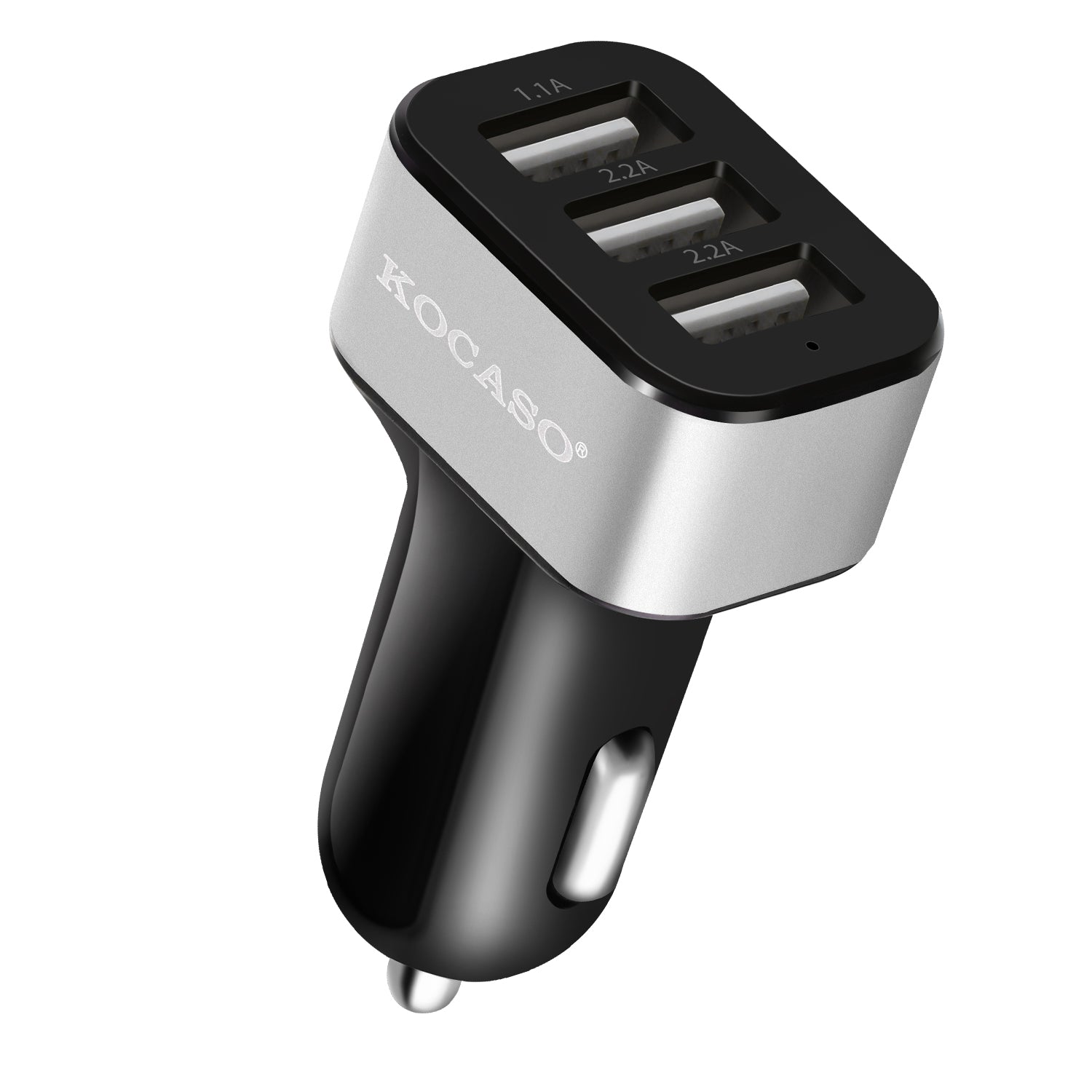 3 Port USB Car Charger 30W Fast Charging Adapter for Phones