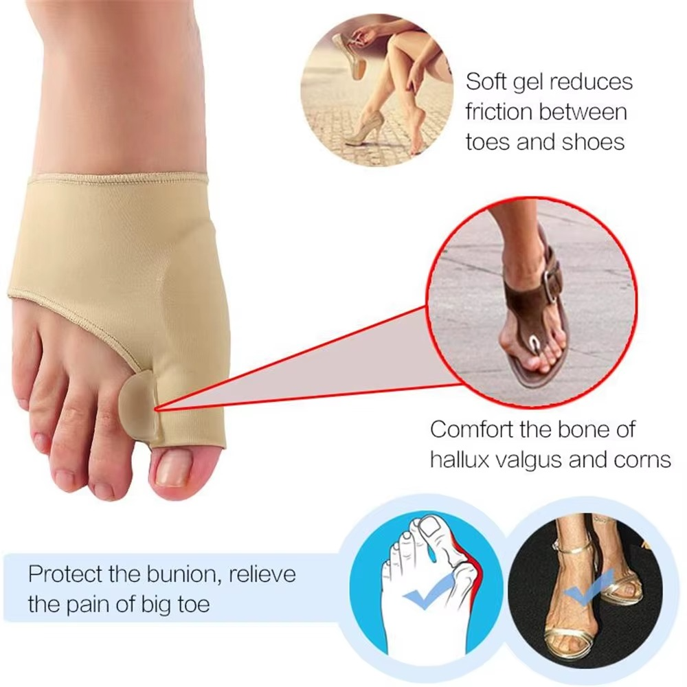 Bunion Corrector Pain Relief Big Toe Separator Silicone Straightener Orthopedic