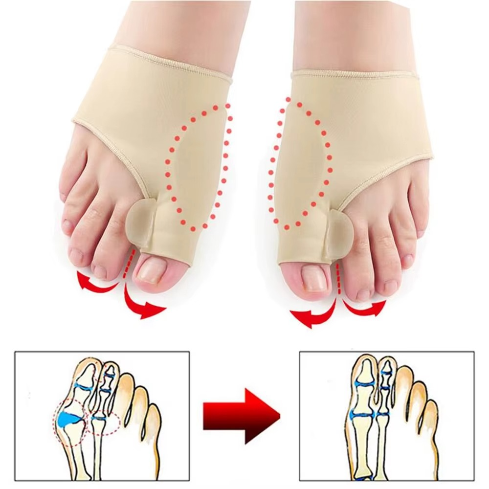Bunion Corrector Pain Relief Big Toe Separator Silicone Straightener Orthopedic