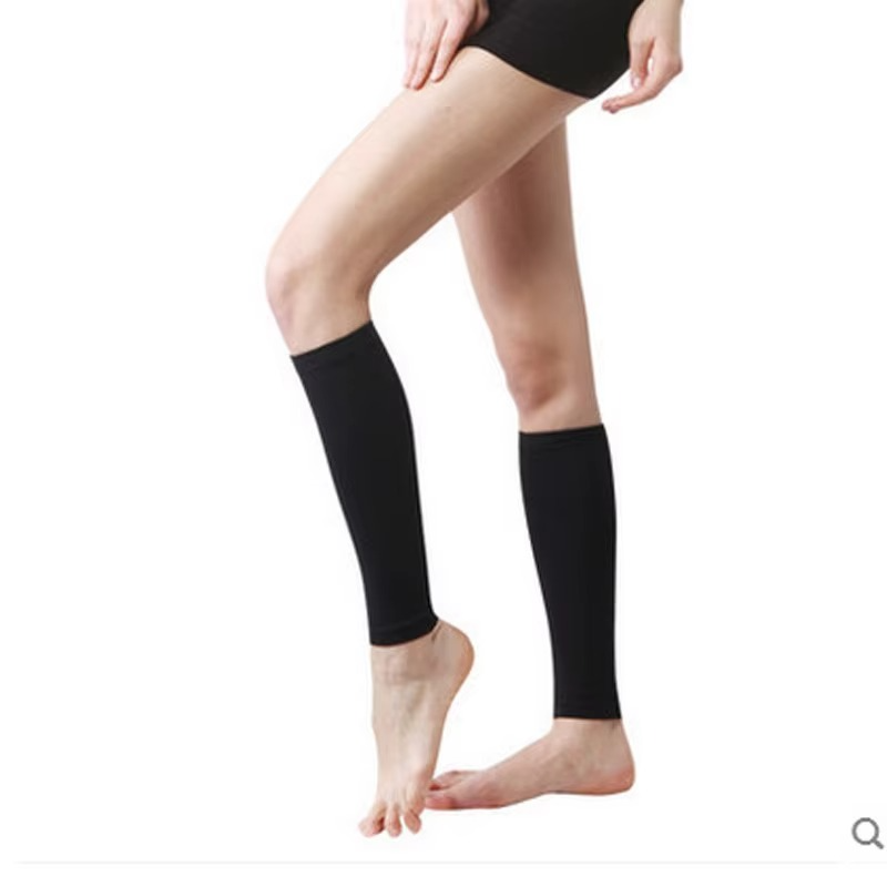 2x Calf Sleeves Leg Support Compression Socks Running Shin Splint Varicose Vein