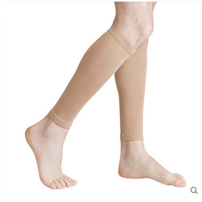 2x Calf Sleeves Leg Support Compression Socks Running Shin Splint Varicose Vein