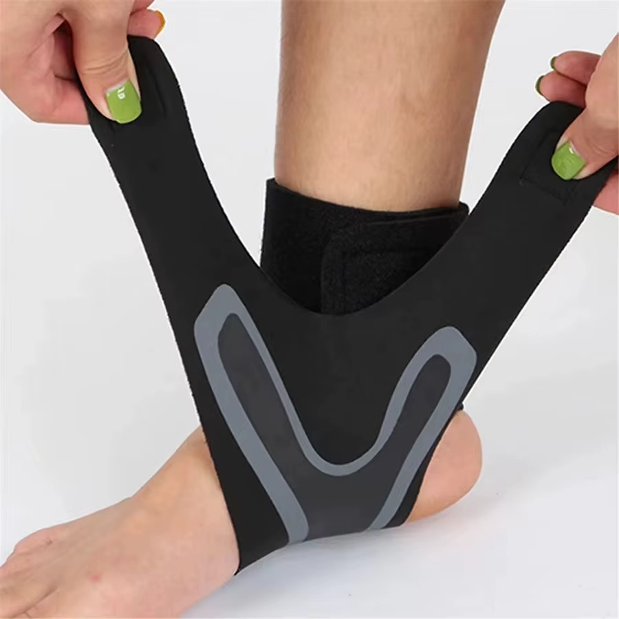 Ankle Brace Support Compression Sleeve Plantar Fasciitis Pain Relief Foot Wrap H